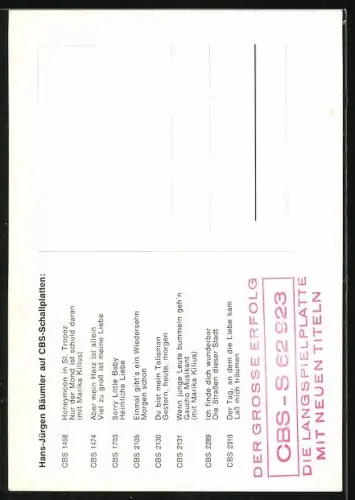 AK Musiker Hanz-Jürgen Bäumler blickt in die Kamera