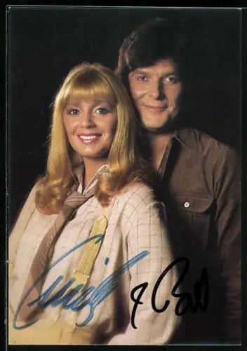 AK Musiker Cindy & Bert mit charmantem Lächeln