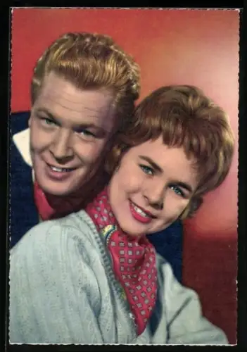 AK Schauspielerin Conny mit Schauspieler Will Brandes