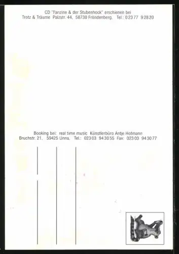 AK Wunderlich & die Trotzköpfe, Portrait, Autograph