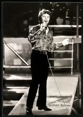 AK Graham Bonney auf der Bühne