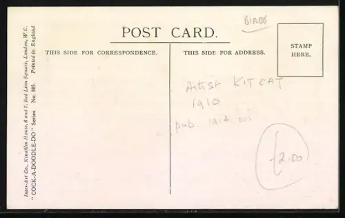 AK Hahn scharrt im Boden