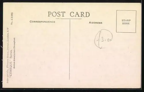 AK Vier Küken in grosser Eierschale, Erstaunte Henne, Ostergruss