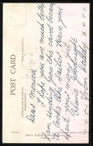 AK Skye-Terrier mit roter Zunge, Portrait