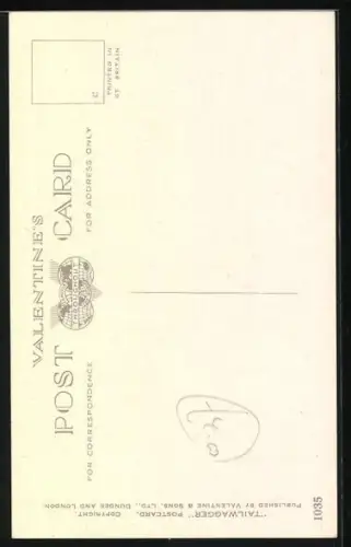 Künstler-AK bezaubernder Terrier mit Halsband macht sitz