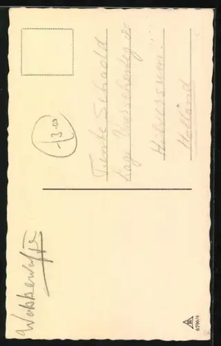 AK Terrier mit verdriesslichem Blick, Portrait