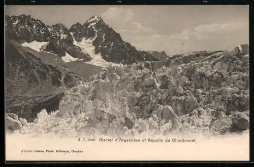 AK Glacier d`Argentière, Aiguille du Chardonnat