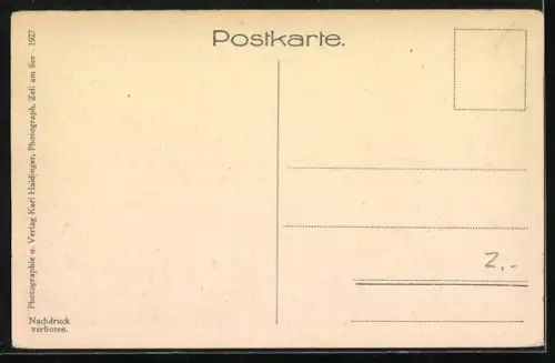 AK Karlinger Gletscher, Blick zum Gletscher