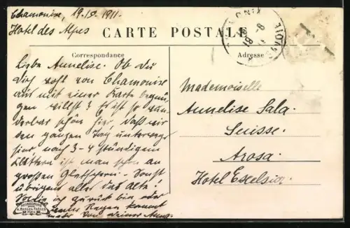 AK Chamonix, Mer de Glace et Aigulle de Charmoz