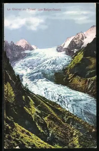 AK Le glacier du Trient, Gletscher