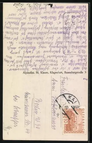 AK Grossglockner, Gletscherbruch am Hoffmannsweg