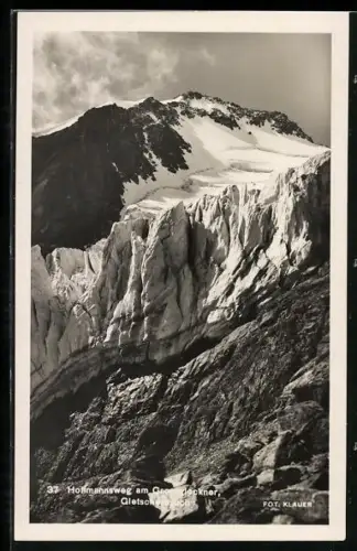 AK Grossglockner, Gletscherbruch am Hoffmannsweg