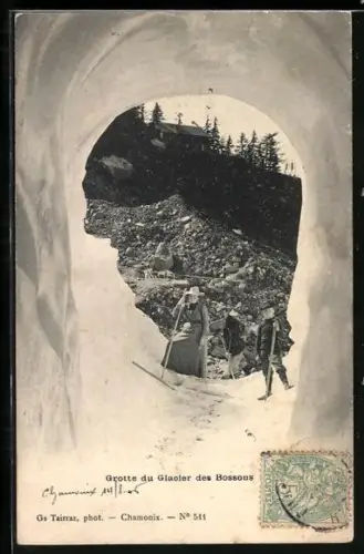 AK Glacier des Bossons, Grotte du Glacier