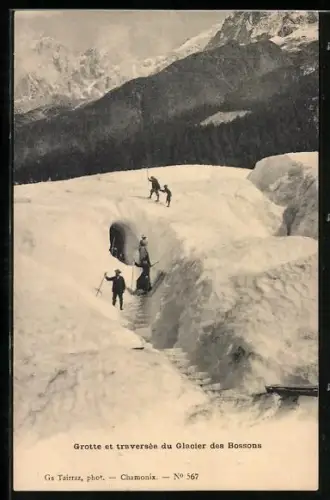AK Glacier des Bossons, Grotte du Glacier