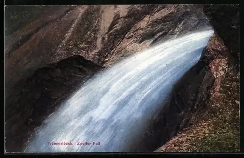AK Trümmelbach, Zweiter Fall des Wasserfalls