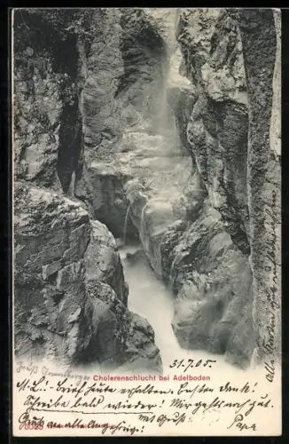 AK Adelboden, Cholerenschlucht