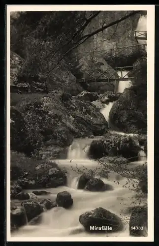 AK Mirafälle, Besucherplattformen und Bäume