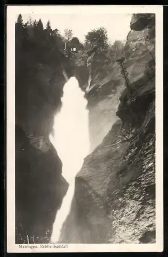 AK Meiringen, Reichenbachfall, Wasserfall