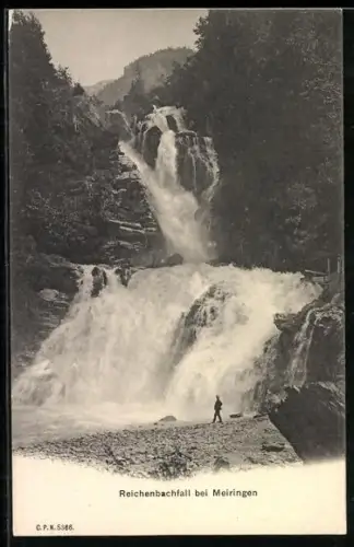 AK Meiringen, Reichenbachfall, Wasserfall