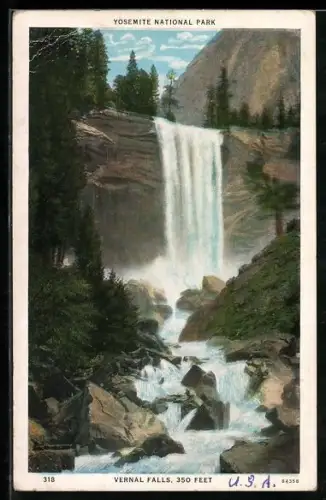 AK Yosemite National Park, Vernal Falls