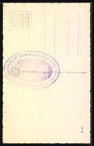 AK Unterer Krimmler Wasserfall, Ausflüglerin auf einer Bank