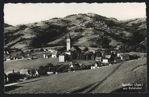 AK Speicher /App., Gesamtansicht mit Rehetobel