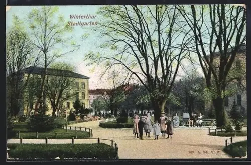 AK Winterthur, Stadtgarten