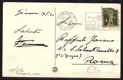 AK Genève, Quai Président Wilson