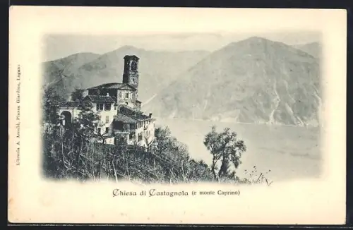 AK Castagnola, Chiesa e monte Caprino