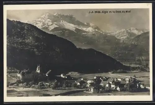AK Aigle, Aigle en la Dent du Midi