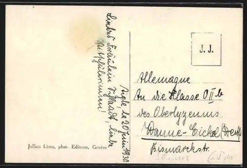 AK Aigle, Aigle en la Dent du Midi