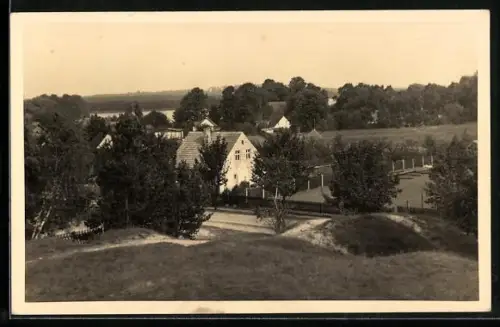 AK Kleinköris /Königs Wusterhausen, Ortsansicht mit Wasserblick