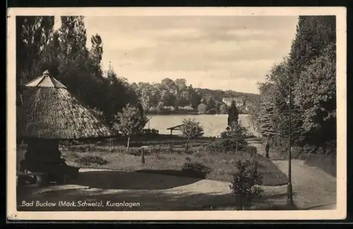 AK Bad Buckow /Märk. Schweiz, Kuranlagen