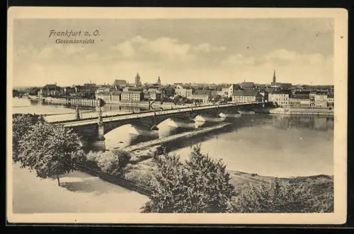 AK Frankfurt a. O., Gesamtansicht