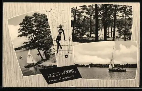 AK Klein-Köris, Segelboote, Zeltplatz