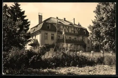 AK Neuglobsow, FDGB-Erholungsheim Brandenburg