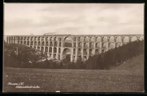 AK Plauen i. V., Göltzschtalbrücke