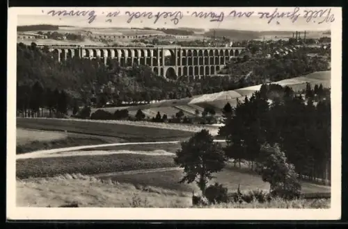 AK Mylau i. Vogtl., Göltzschtalbrücke