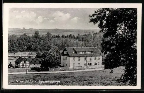 AK Lengenfeld i. V., Blick zur Jugendherberge