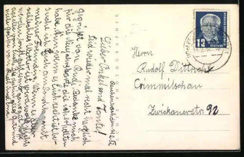 AK Reichenbach i. V., Totalansicht des Ortes