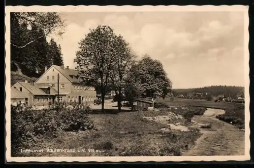 AK Rautenkranz i. V., Gasthof Frischhütte