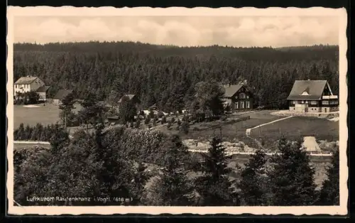 AK Rautenkranz i. Vogtl., Blick zum Ort