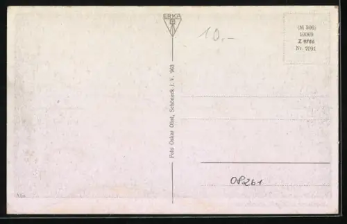 AK Schöneck i. Vogtl., Partie am Rathaus