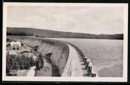 AK Muldenberg, Muldenberger Talsperre, Staumauer