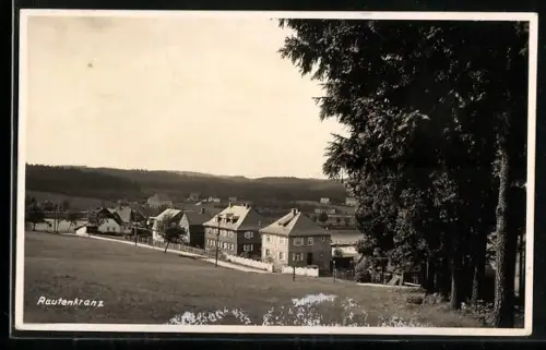 AK Rautenkranz, Blick zum Ort