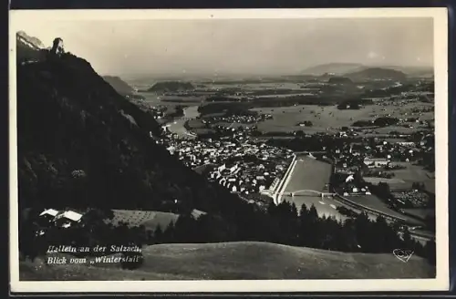 AK Hallein an der Salzach, Totalansicht vom Winterstall