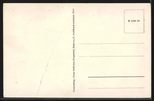 AK Mallnitz, Gesamtansicht mit Geiselkopf