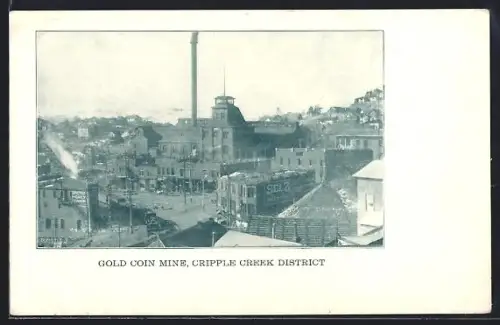 AK Cripple Creek, CO, Gold Coin Mine
