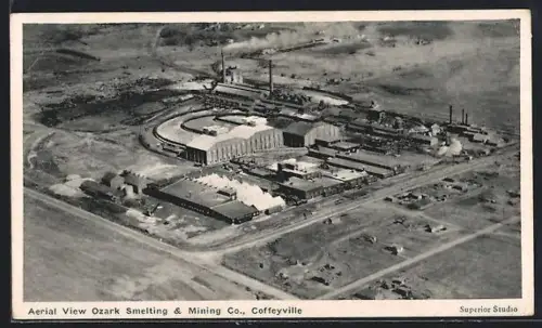AK Coffeyville, KS, Aerial View Ozark Smelting & Mining Co.