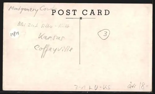 AK Coffeyville, KS, Aerial View Ozark Smelting & Mining Co.